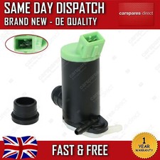 PEUGEOT PARTNER 1996-2015 DUAL TWIN OUTLET WINDSCREEN WASHER PUMP