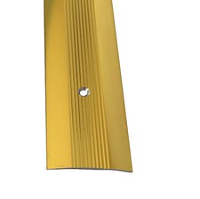 Joining Cover - Carpet Metal Strip - Door Bar Trim - Threshold - Brass / Silver