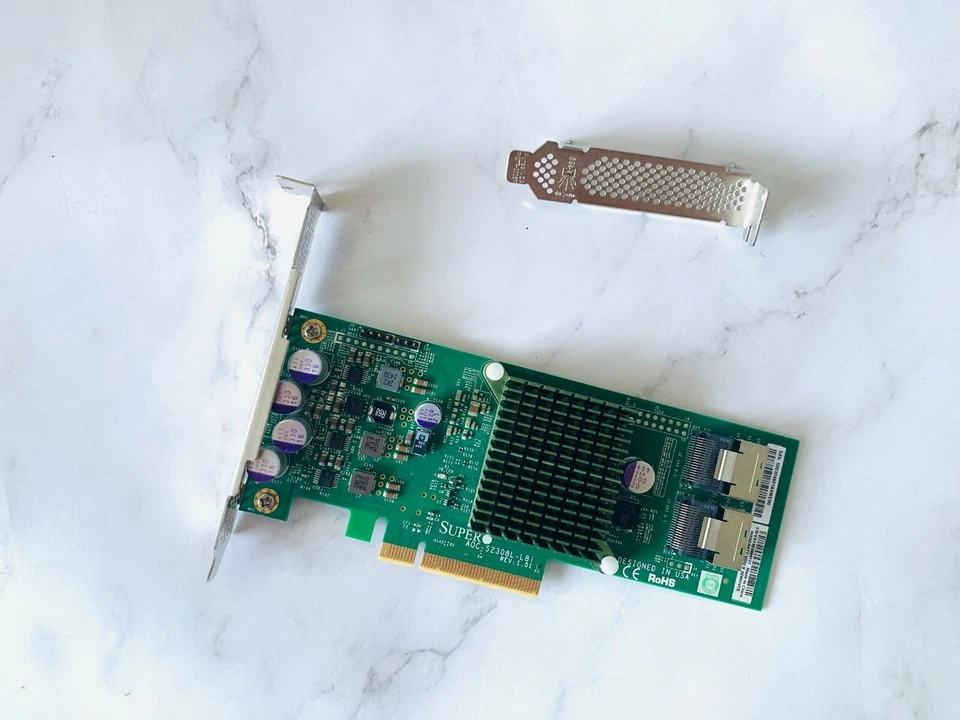 Supermicro 9207-8I PCIe 3.0 6Gbps SAS HBA FW:LSI P20 IT Mode ZFS FreeNAS unRAID - Image 3 of 4