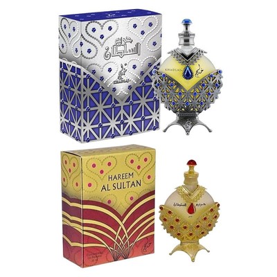 1x 35ml Hareem Al Sultan Khadlaj Gold EDP PerfumeOil Arabian Aroma Fresh Floral