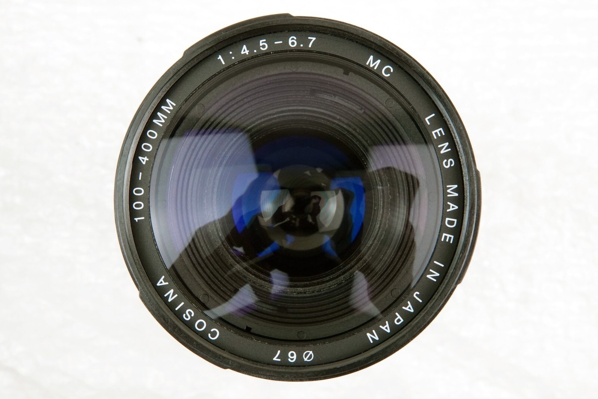 COSINA 100-400mm f4.5-6.7 MC ZOOM LENS - SONY / MINOLTA A FIT