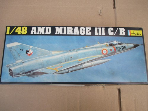 Maquette avion : Mirage III E /R / 5 BA - Heller - Rue des Maquettes