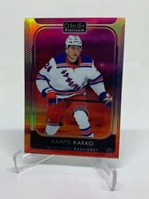 21-22 Kaapo Kakko #92 New York Rangers OPC Platinum Sunset