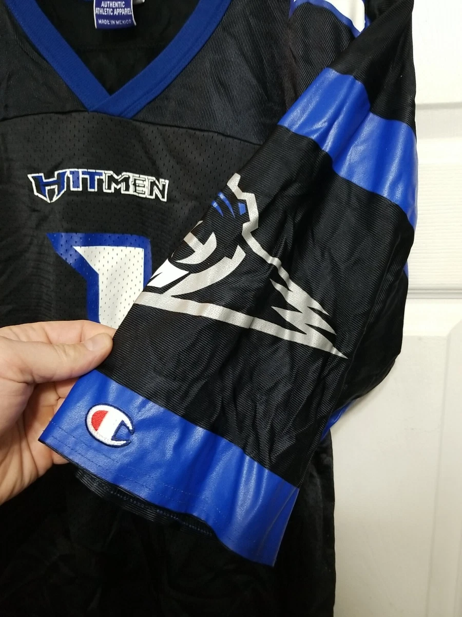 New York/ New Jersey Hitmen Xfl Jersey, 5XL / Black