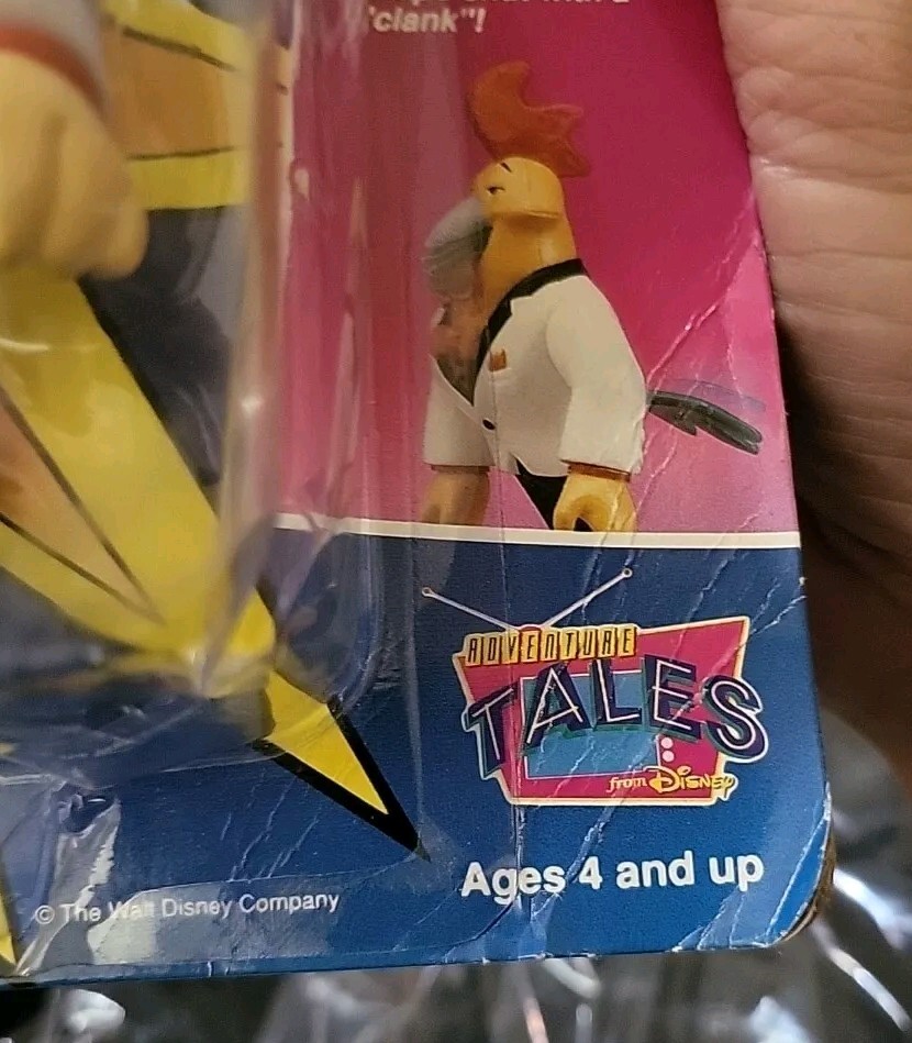 Vintage 1991 Darkwing Duck Playmates Steelbeak NIP Figure eBay