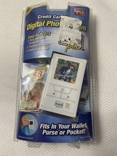 Credit Card Size Digital Photo Album. As Seen On TV - NEW