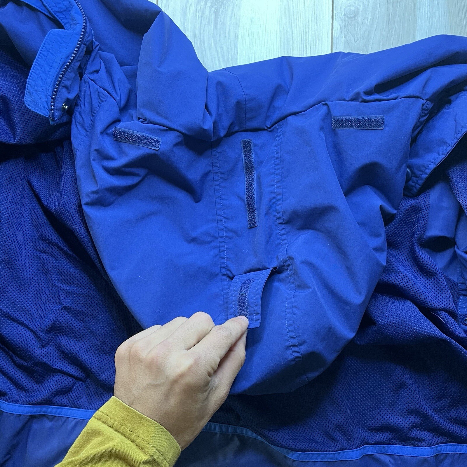 Ll Bean Jacket Nylon Coat Outer Shell Hoodie Jack… - image 16
