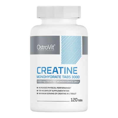 OstroVit Creatin Monohydrat 3000 - 120 Tabletten - 40 Portionen