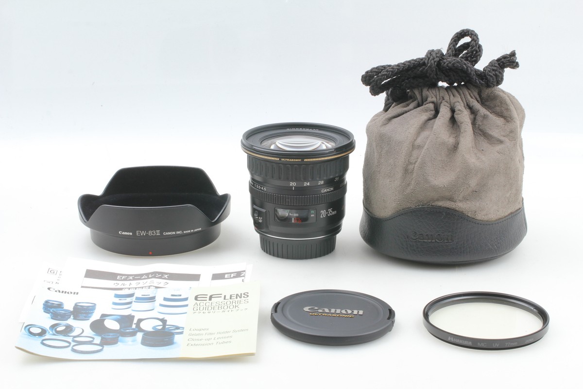 Top MINT w/ Hood】 Canon EF 20-35mm f/3.5-4.5 USM Wide Angle
