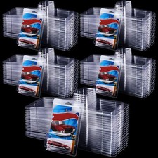 120PC Clear Protector Case Plastic Display For Hot Wheels  Matchbox Basic Cars