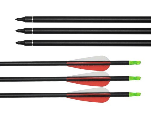 30" Archery Carbon Arrows Rotatable Nock for Compound/Recurve Bow Hunting Target - Picture 3 of 67