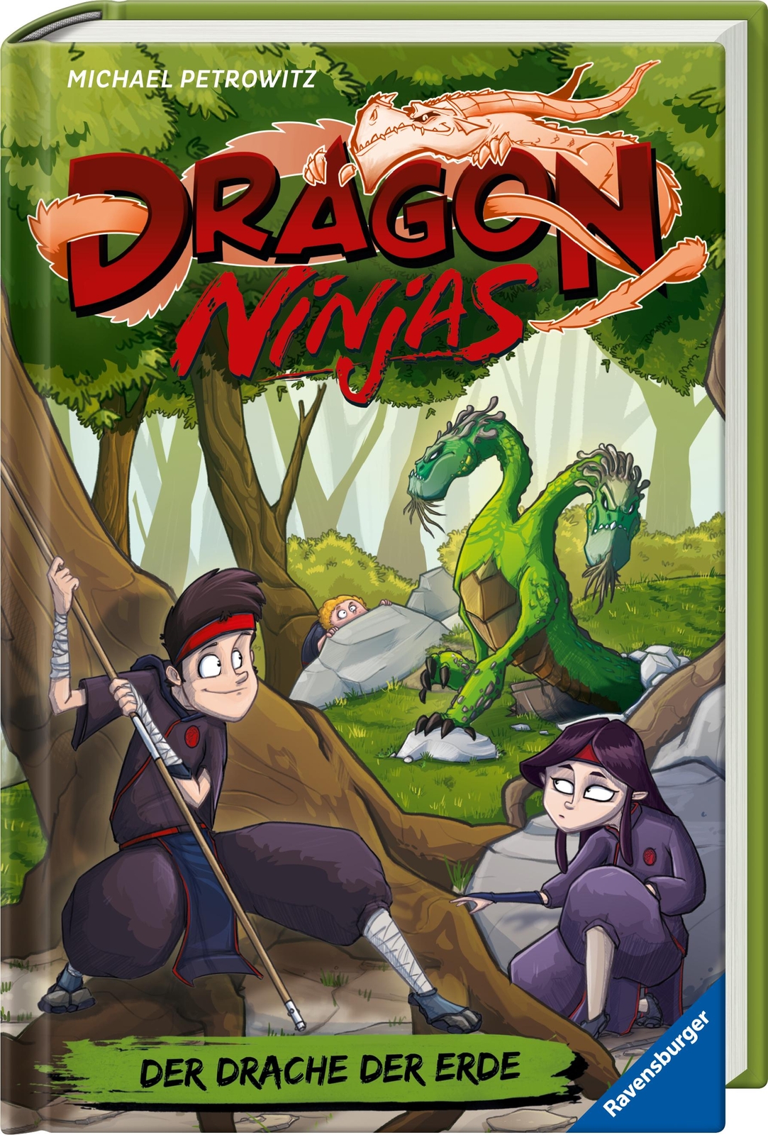 Thumbnail - Dragon Ninjas, Band 4: Der Drache Der Erde, Michael Petrowitz