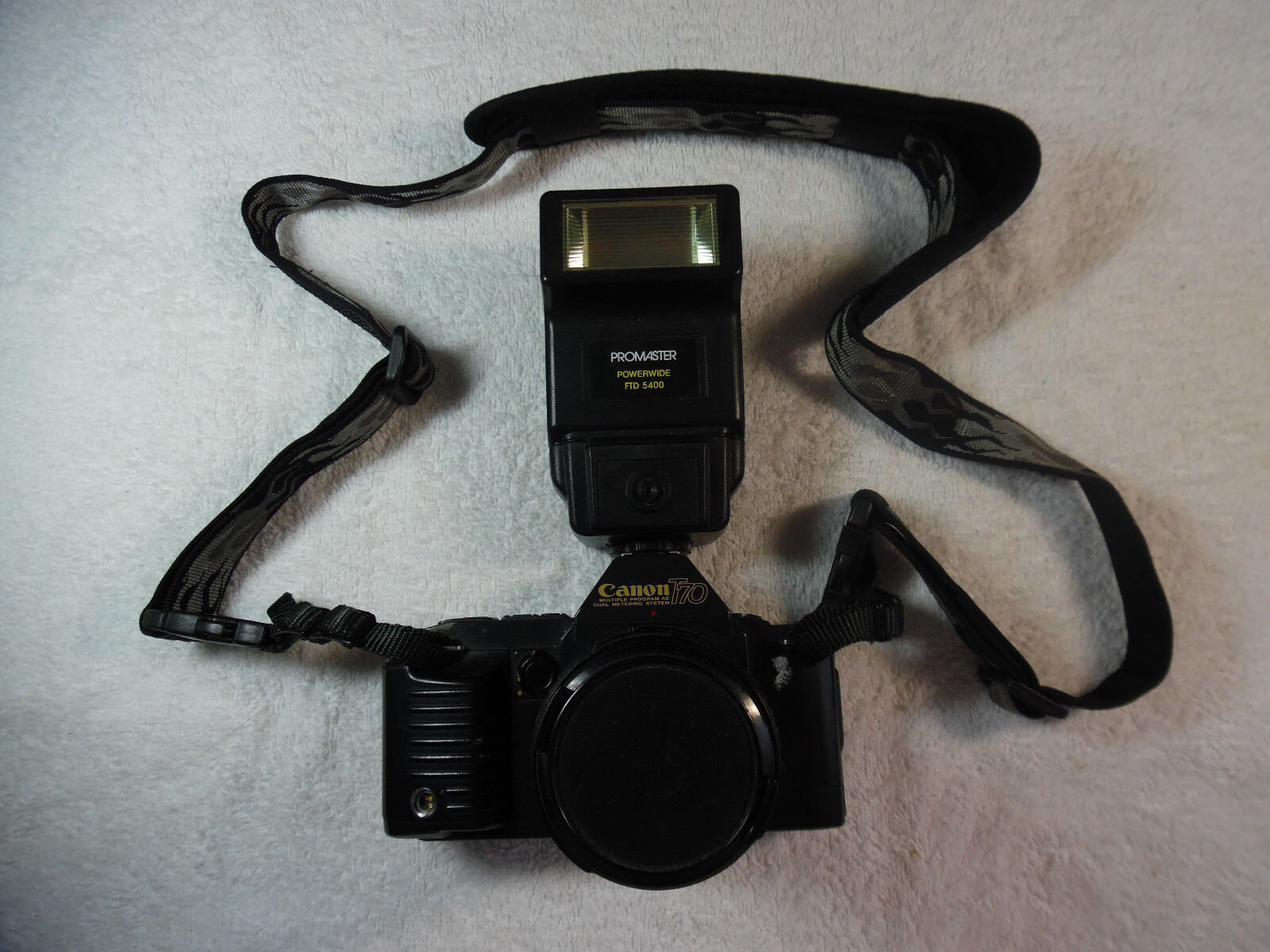 Canon Zoom Lens 35-70MM Canon T70 Camera Promaster Powerwide FTD 5400 160-2E Okazyjna cena tanio