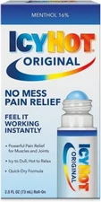 "Icy Hot Original Medicated Pain Relief Liquid with No Mess Applicator - 2.5 Fl
