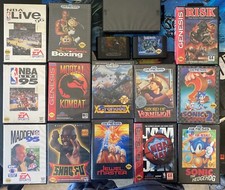 Sega Genesis Lot Of 15 - Professionally Cleaned  Tested - Many CIB / Condition