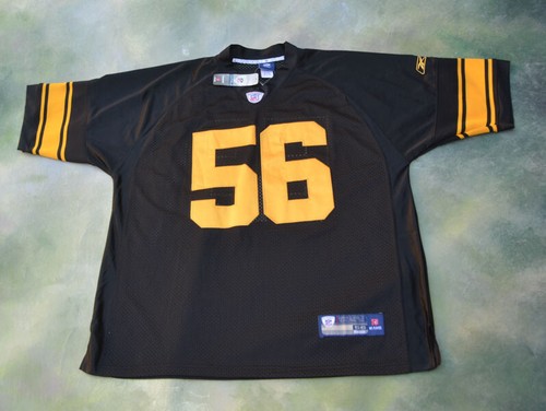 Vintage Reebok NFL Pittsburgh Steelers LaMarr Woodley #56 Jersey Size 56. - Picture 2 of 9
