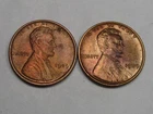 2 AU+/UNC Lincoln Wheat Pennies: 1909 & 1910.  #22