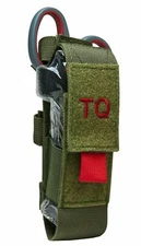 VISM Tourniquet & Tactical Shear Pouch MOLLE Medic Gear First Aid Responder ODG