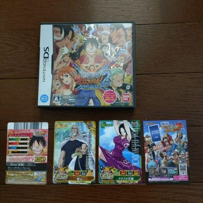 One Piece Gigant Battle! 2 New World with card Nintendo DS