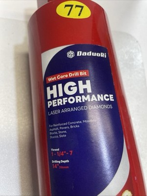 Daduori High Performance 3'' Wet Core Bit