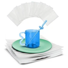 25 Pack Foam Wrap 12" x 12" Foam Pouches for Dishes