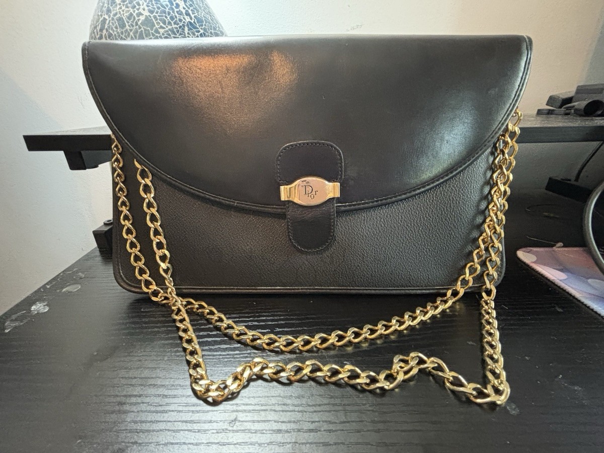 Archival Christian Dior: Vintage 1960s Flap Bag in Pristine Box 