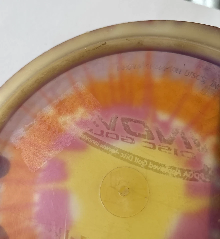 Innova Champion Valkyrie PFN Patent # Penned I Dye Tie Dye 174g Used - Image 3 of 4