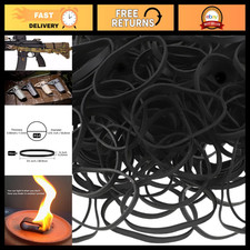 Heavy Duty Tactical Rubber Bands #64 (3.5" x 0.25") - 100 Pcs Thick UV Resistant