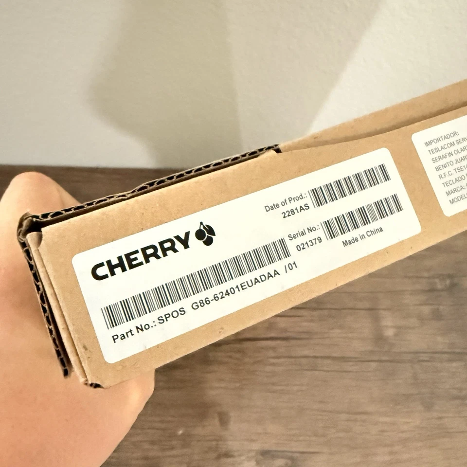 Neue Cherry SPOS G86-62401 kompakte USB POS Tastatur mit Trackpad, 106 Tasten, IP54 - Bild 2 von 4