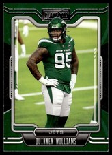 2021 Panini Playbook #85 Quinnen Williams - New York Jets