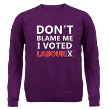 Don't Blame Me I Voted Labour - Adult Hoodie / Sweater - Keir PM Starmer Prime