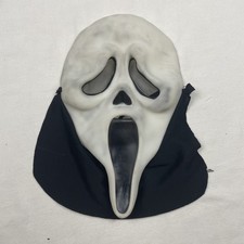 Vintage Scream Ghost Face Mask Easter Unlimited Fun World Glow In The Dark