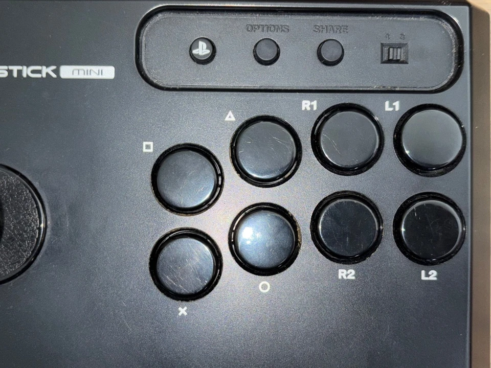 HORI Fighting Stick Mini PS4-043 Sony Playstation PS4 PS3 Joystick USB - Image 3 of 4