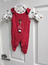 Matalan Baby Christmas Outfit Aged 0-3mths 🔵