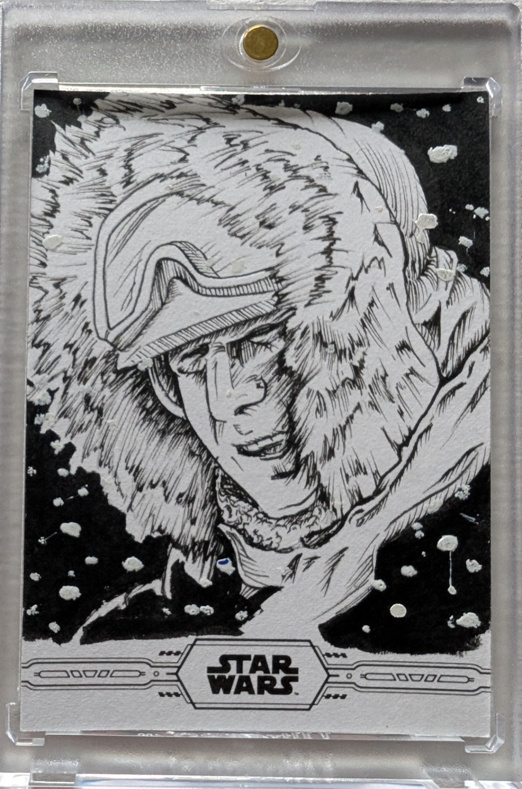 Anthony Skubis Star Wars 2019 Topps Chrome Legacy Sketch Card trading card — raw and PSA graded price guide