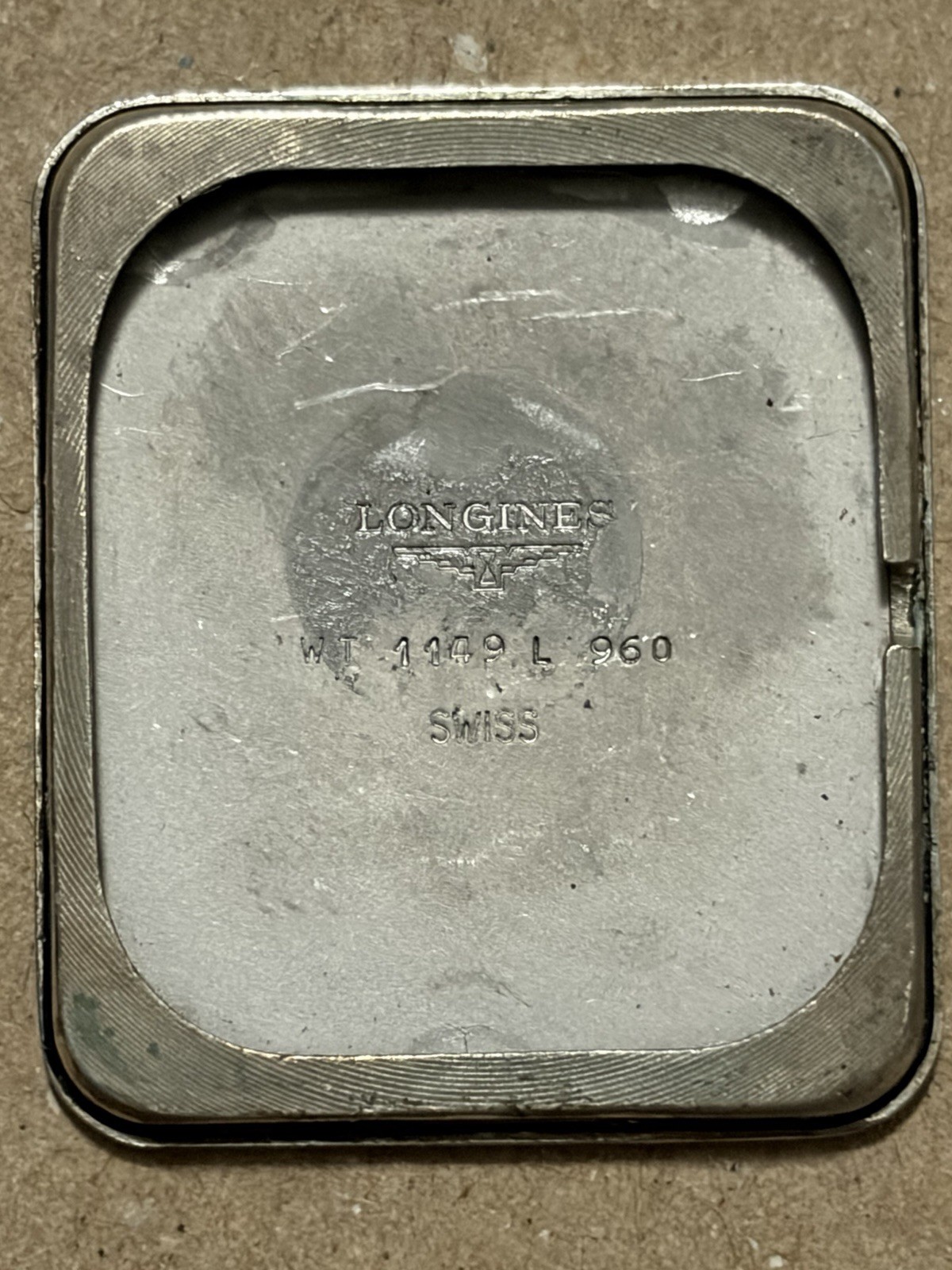 Longines Rectangular Gold Capped Vintage Men’s Wa… - image 3