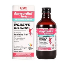 AIMIL Amycordial Forte Syrup 200ml Ayurvedic Women's Wellness Herbal Tonic