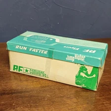 Vintage 70s PF Flyers Converse Size 9M 7-7191  Rare Box Only