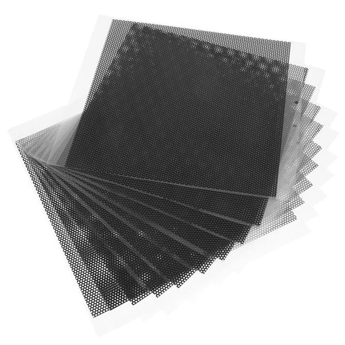  10 Pcs Dust Cover Fan Dustproof Mesh Computer Catcher Host Covercover