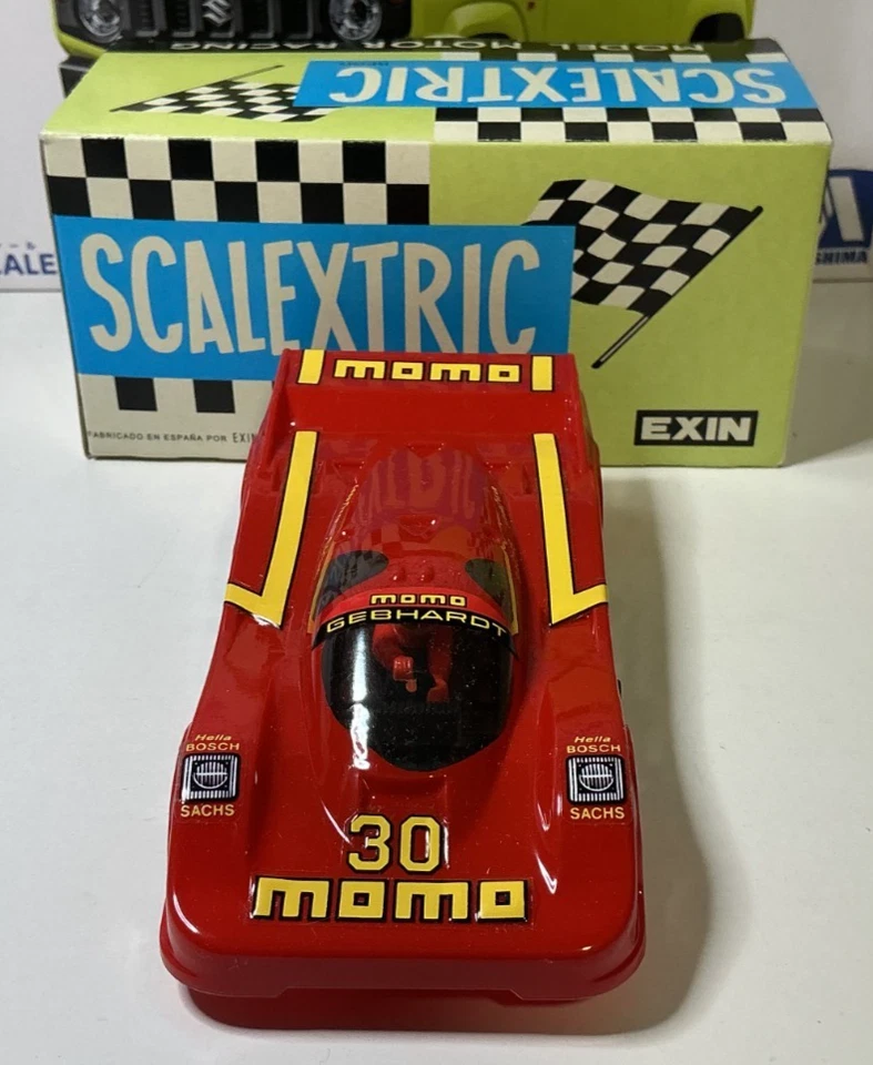 EXIN PORSCHE 962 C MOMO SRS 9312 NUEVO SCALETRIC SLOT FLY NINCO REVELL CARRERA - Imagen 3 de 4