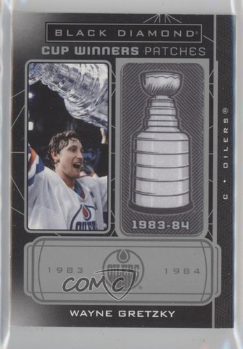 Wayne Gretzky #CW-WG 2021 Upper Deck Black Diamond Cup Winners card