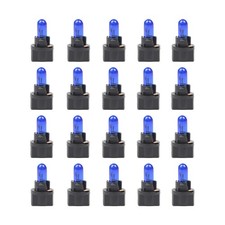10× Blue T5 SMD Car LED Dashboard Instrument Interior Lights Bulb Accessories