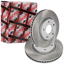 2X ASHIKA BREMSSCHEIBEN 279,8mm BELÜFTET VORNE PASSEND FÜR HYUNDAI COUPE I30