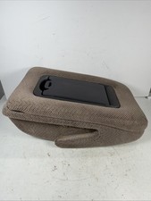 1995-1998 Chevrolet Silverado Gmc Sierra Jump Seat Console Armrest Cloth Tan