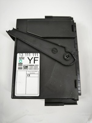 VAUXHALL CORSA C BCM MODUL IDENT YF 13 111 111