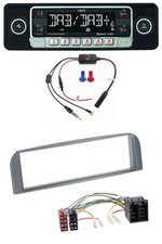 Dietz MP3 DAB Bluetooth USB autoradio per Alfa Romeo 147, GT - antracite