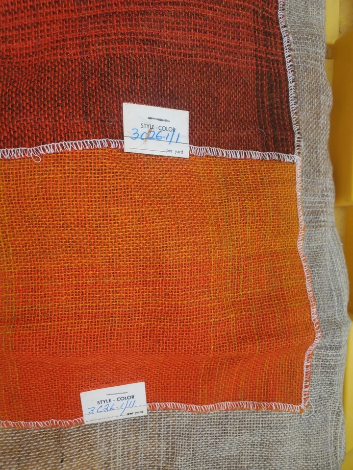 Vintage Anton Maix Inc. Glen 100% Wool Fabric 49" (3C26-1) Germany - Image 4 of 4