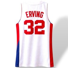 RETRO 1974/75 NBA NEW JERSEY NETS #32 ERVING HARWOOD CLASSIC BASKETBALL JERSEY S