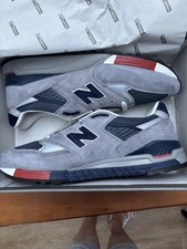 Size 13 - New Balance 998 Made in USA Grey Navy Red M998GNR