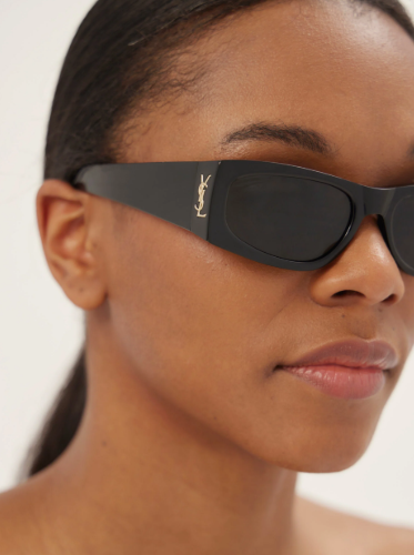 NUOVI OCCHIALI DA SOLE SAINT LAURENT SL M140 RIM 001 DONNA NERI QUADRATI SLM140 RIM 001